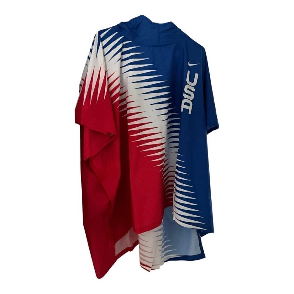 Nike Team USA Marathoner Repel‎ Jacket Poncho Unisex CV0431-657 Size S/M NWT.